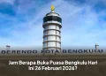 Jam Berapa Buka Puasa Bengkulu Hari Ini, 26 Februari 2026