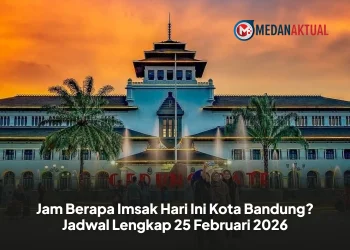 Jam Berapa Imsak Hari Ini Kota Bandung? Jadwal Lengkap 25 Februari 2026