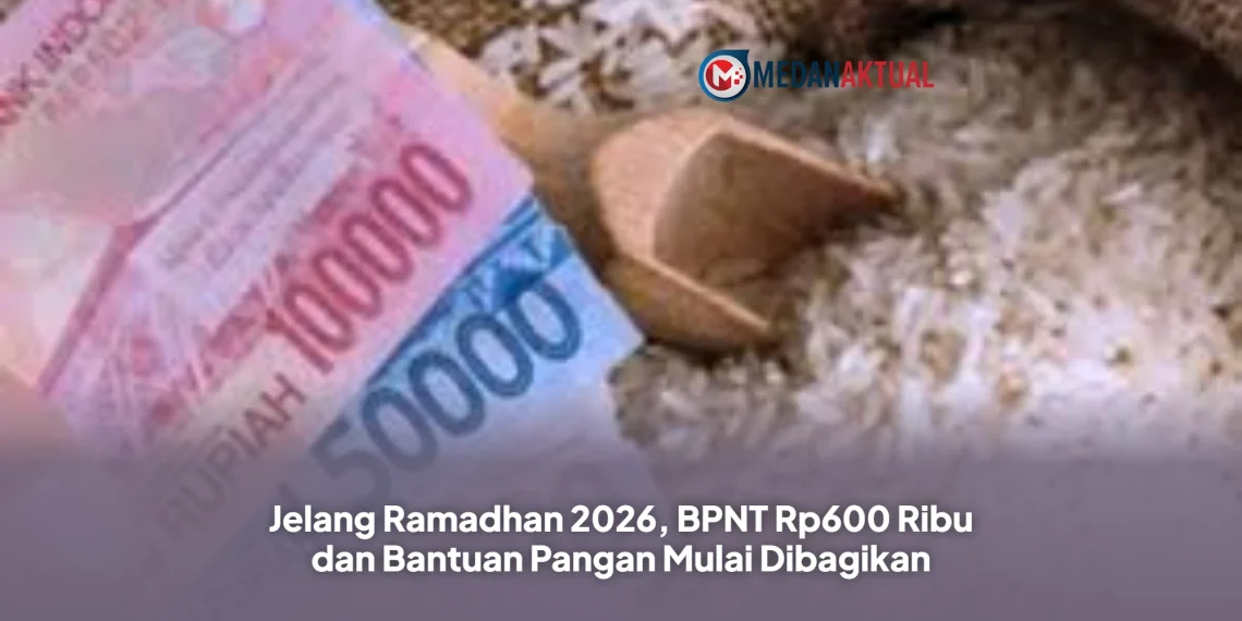 Jelang Ramadhan 2026, BPNT Rp600 Ribu dan Bantuan Pangan Mulai Dibagikan