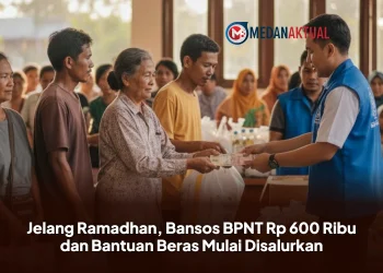 Jelang Ramadhan, Bansos BPNT Rp 600 Ribu dan Bantuan Beras Mulai Disalurkan