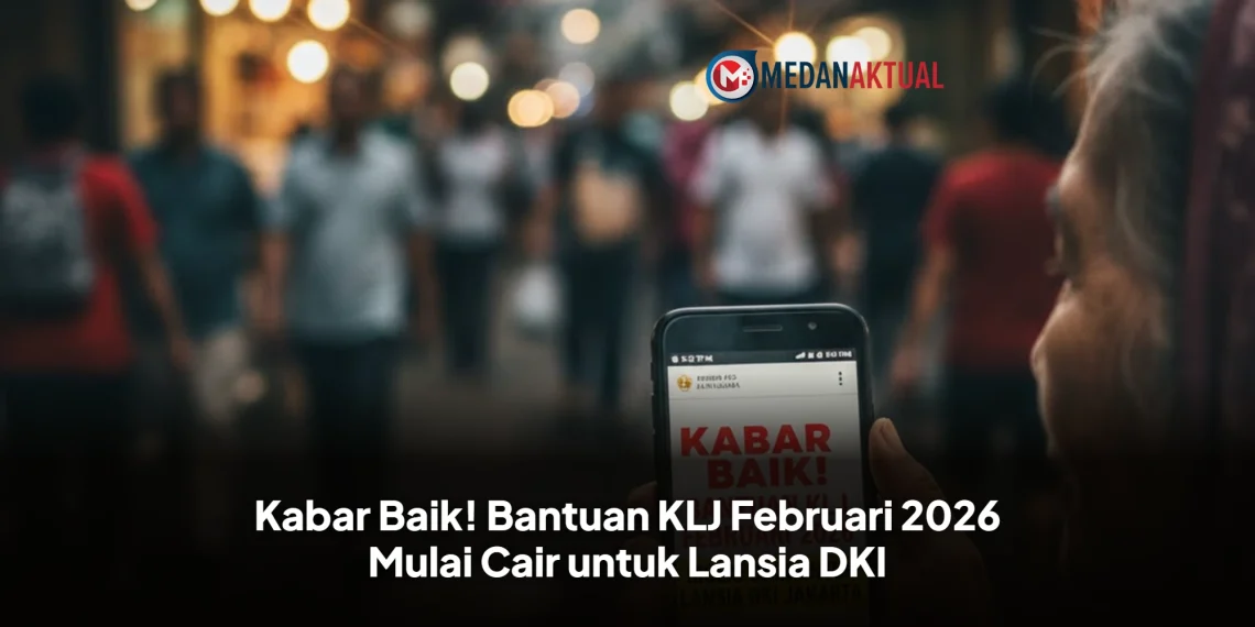 Kabar Baik! Bantuan KLJ Februari 2026 Mulai Cair untuk Lansia DKI