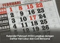 Kalender Februari 2026 Lengkap dengan Daftar Hari Libur dan Cuti Bersama