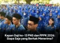 Kapan Gaji ke-13 PNS dan PPPK 2026: Siapa Saja yang Berhak Menerima?