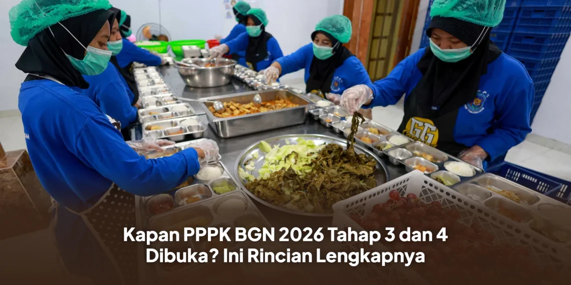 Kapan PPPK BGN 2026 Tahap 3 dan 4 Dibuka? Ini Rincian Lengkapnya