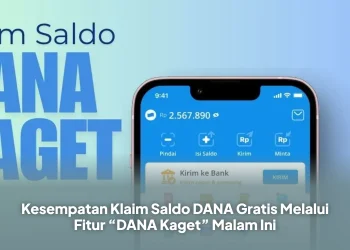 Kesempatan Klaim Saldo DANA Gratis Melalui Fitur “DANA Kaget” Malam Ini