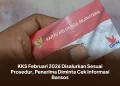 KKS Februari 2026 Disalurkan Sesuai Prosedur, Penerima Diminta Cek Informasi Bansos