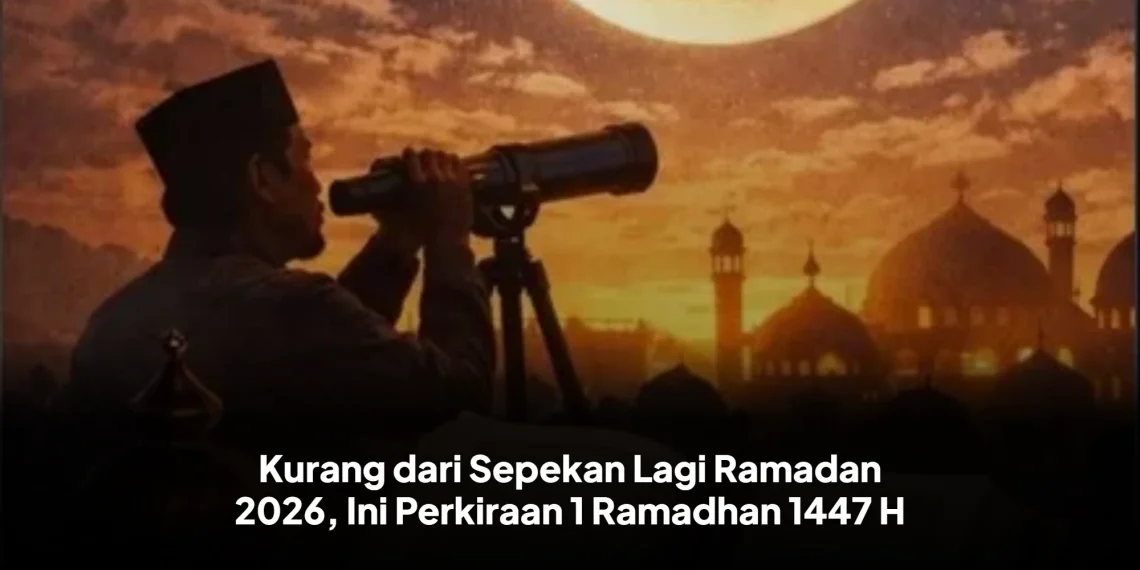 Kurang dari Sepekan Lagi Ramadan 2026, Ini Perkiraan 1 Ramadhan 1447 H