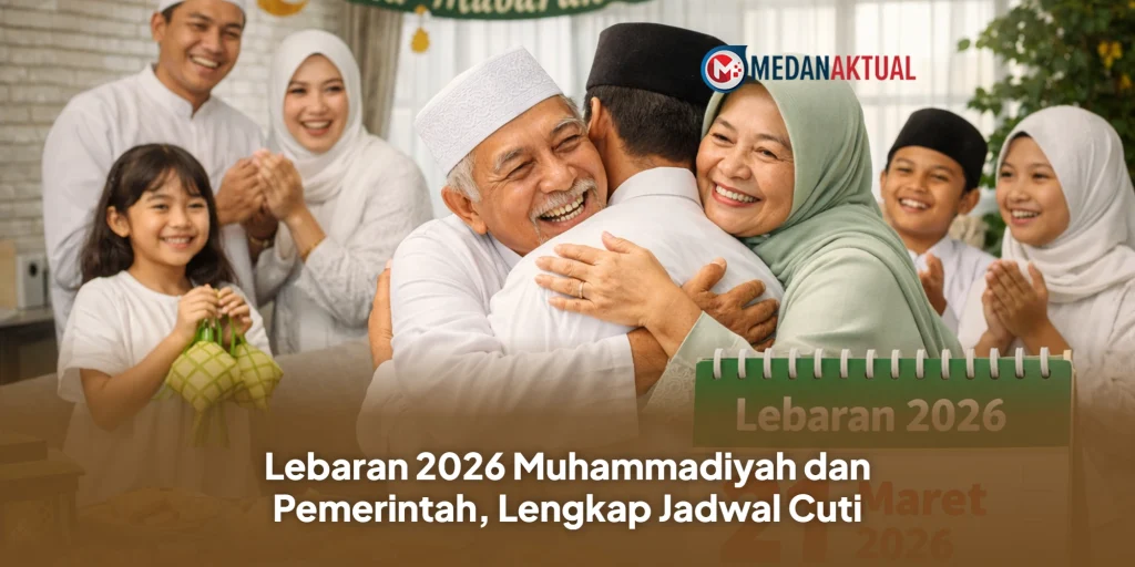 Lebaran 2026 Muhammadiyah dan Pemerintah, Lengkap Jadwal Cuti