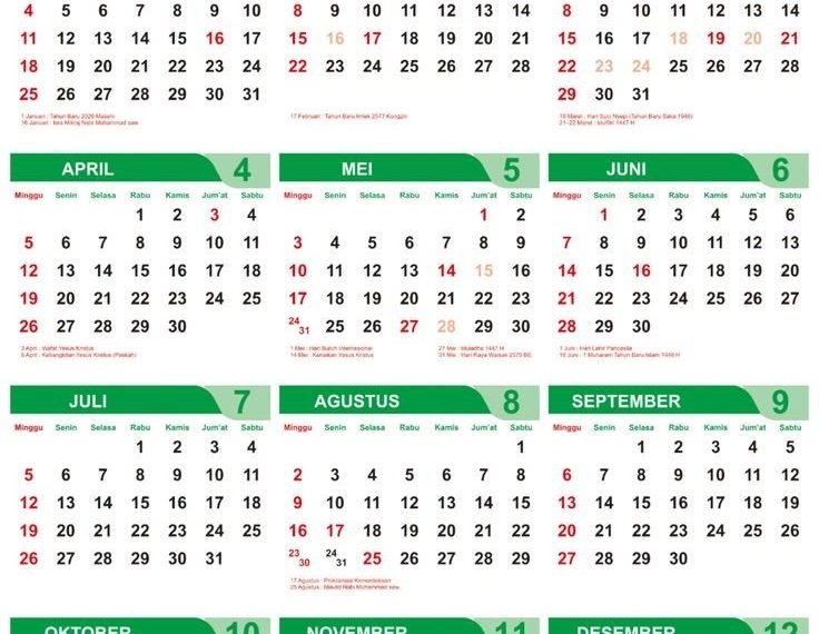 Jadwal Libur & Cuti Bersama Imlek dan Awal Puasa Februari 2026 yang Wajib Diketahui