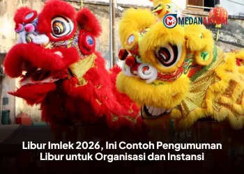 Libur Imlek 2026, Ini Contoh Pengumuman Libur untuk Organisasi dan Instansi