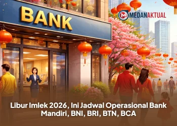 Libur Imlek 2026, Ini Jadwal Operasional Bank Mandiri, BNI, BRI, BTN, BCA