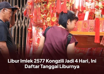 Libur Imlek 2577 Kongzili Jadi 4 Hari, Ini Daftar Tanggal Liburnya
