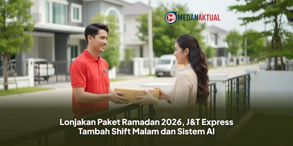 Lonjakan Paket Ramadan 2026, J&T Express Tambah Shift Malam dan Sistem AI