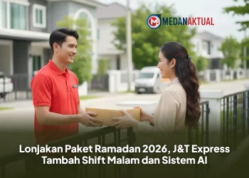 Lonjakan Paket Ramadan 2026, J&T Express Tambah Shift Malam dan Sistem AI
