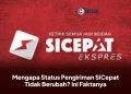Mengapa Status Pengiriman SiCepat Tidak Berubah? Ini Faktanya