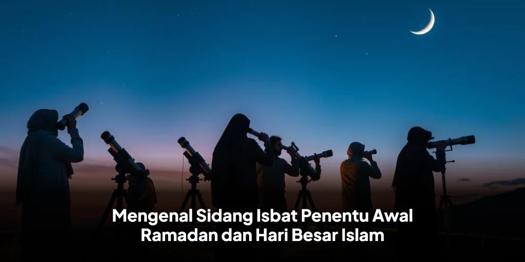 Mengenal Sidang Isbat Penentu Awal Ramadan dan Hari Besar Islam