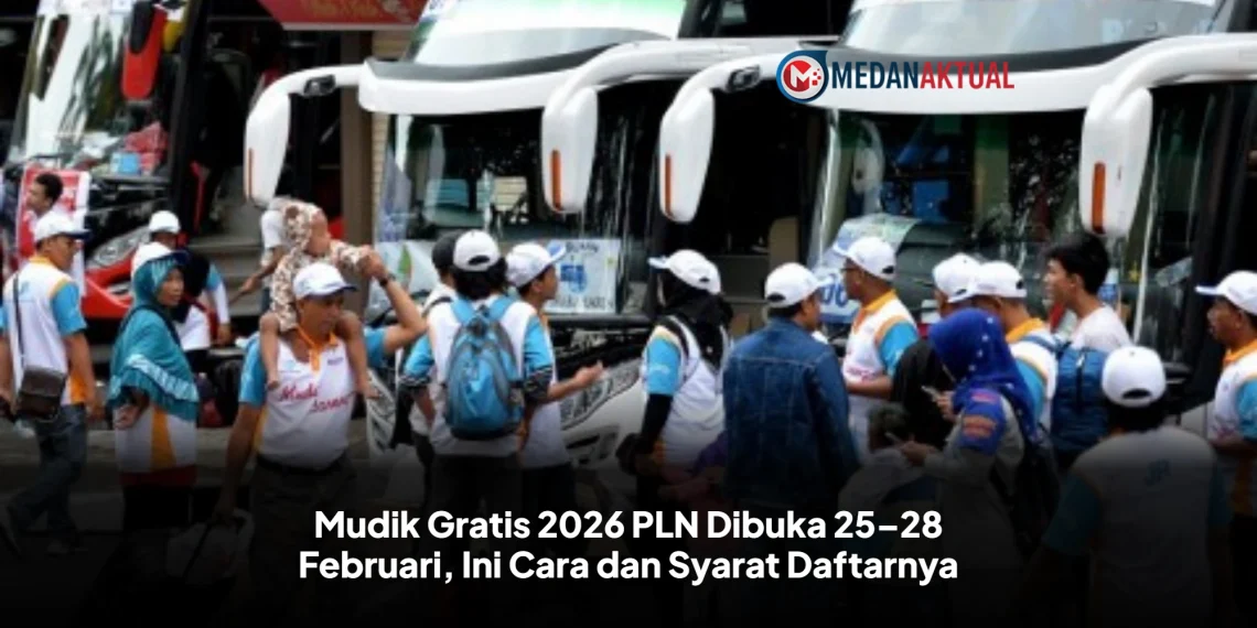 Mudik Gratis 2026 PLN Dibuka 25–28 Februari, Ini Cara dan Syarat Daftarnya