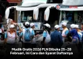 Mudik Gratis 2026 PLN Dibuka 25–28 Februari, Ini Cara dan Syarat Daftarnya
