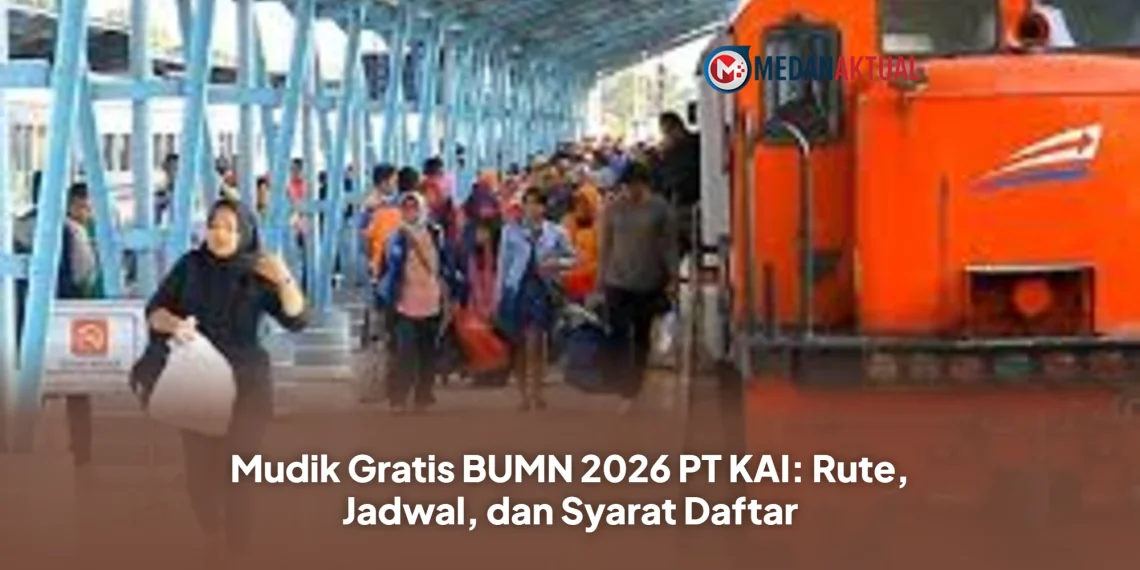 Mudik Gratis BUMN 2026 PT KAI: Rute, Jadwal, dan Syarat Daftar