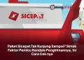 Paket Sicepat Tak Kunjung Sampai? Simak Faktor Pemicu Kendala Pengirimannya, Ini Cara Cek nya