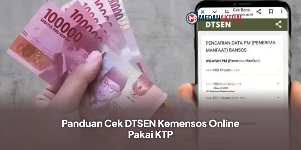 Panduan Cek DTSEN Kemensos Online Pakai KTP