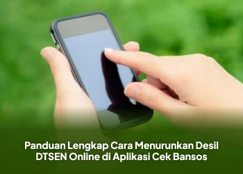Panduan Lengkap Cara Menurunkan Desil DTSEN Online di Aplikasi Cek Bansos