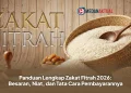 Panduan Lengkap Zakat Fitrah 2026: Besaran, Niat, dan Tata Cara Pembayarannya