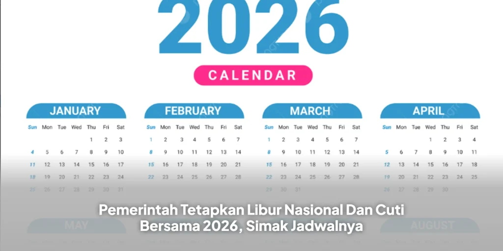 Pemerintah Tetapkan Libur Nasional Dan Cuti Bersama 2026, Simak Jadwalnya