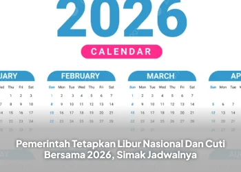Pemerintah Tetapkan Libur Nasional Dan Cuti Bersama 2026, Simak Jadwalnya