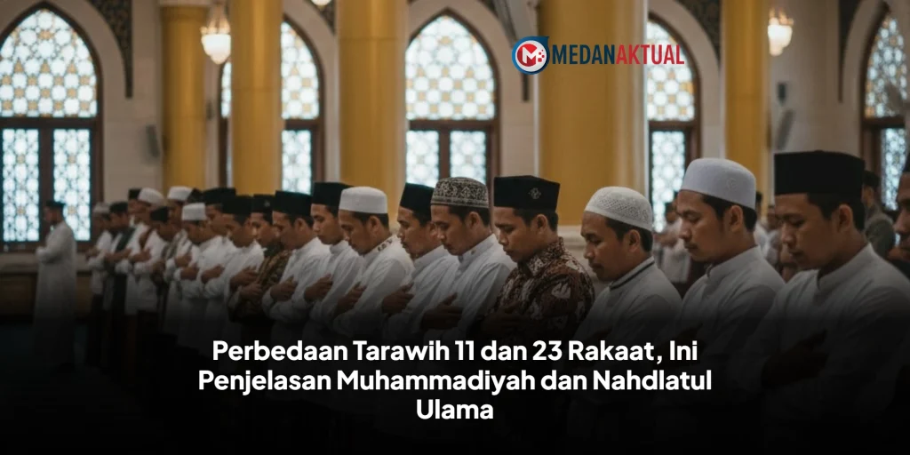 Perbedaan Tarawih 11 dan 23 Rakaat, Ini Penjelasan Muhammadiyah dan Nahdlatul Ulama