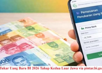 Info Resmi Tukar Uang Baru BI 2026 Tahap Kedua Luar Jawa via pintar.bi.go.id Lewat HP
