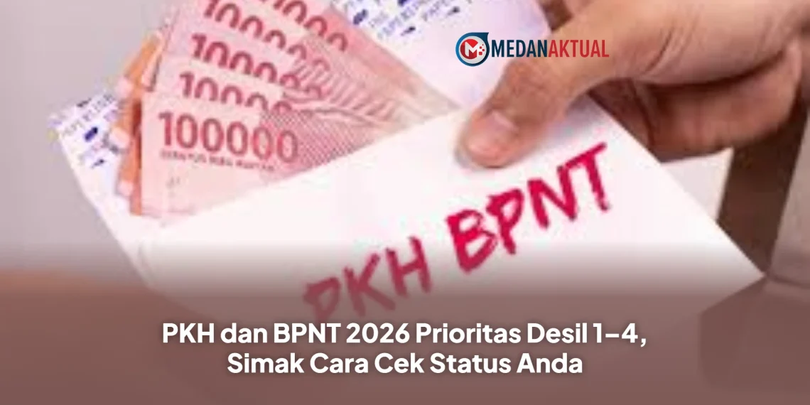 PKH dan BPNT 2026 Prioritas Desil 1–4, Simak Cara Cek Status Anda
