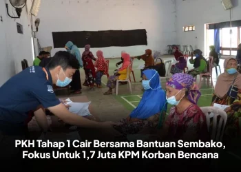 PKH Tahap 1 Cair Bersama Bantuan Sembako, Fokus Untuk 1,7 Juta KPM Korban Bencana