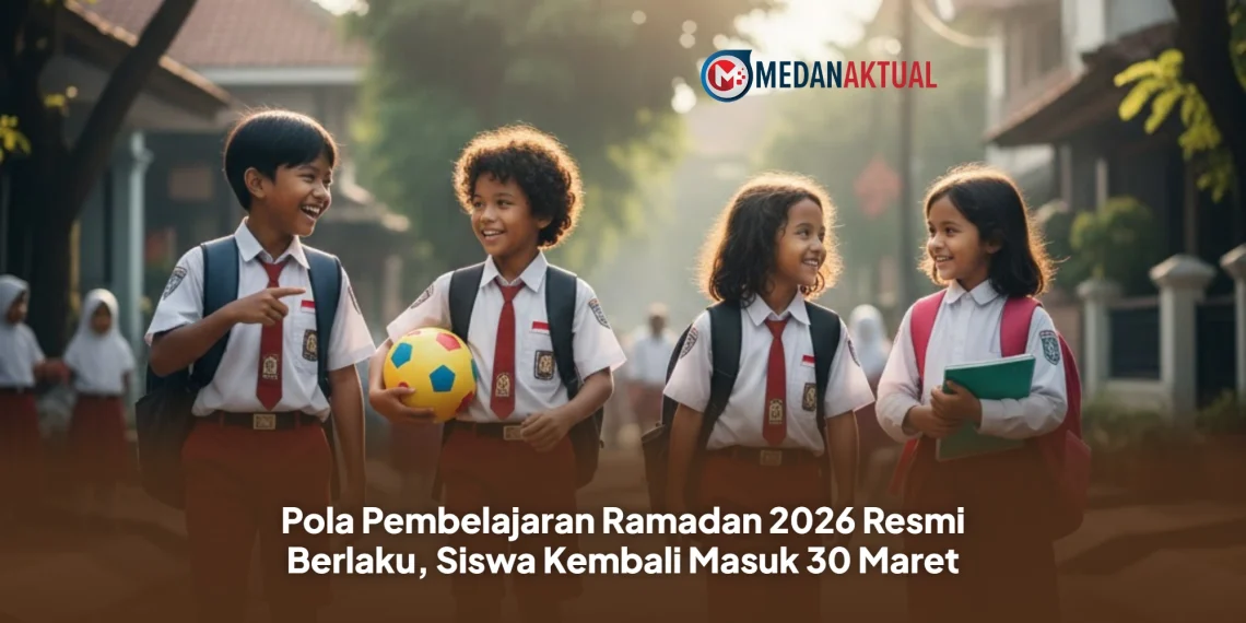 Pola Pembelajaran Ramadan 2026 Resmi Berlaku, Siswa Kembali Masuk 30 Maret