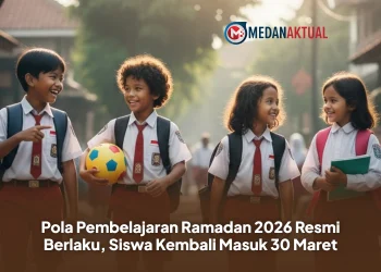 Pola Pembelajaran Ramadan 2026 Resmi Berlaku, Siswa Kembali Masuk 30 Maret