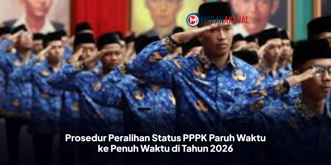 Prosedur Peralihan Status PPPK Paruh Waktu ke Penuh Waktu di Tahun 2026
