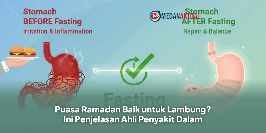Puasa Ramadan Baik untuk Lambung? Ini Penjelasan Ahli Penyakit Dalam
