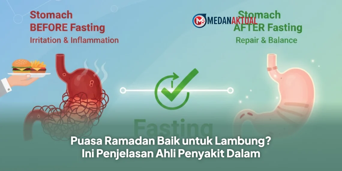 Puasa Ramadan Baik untuk Lambung? Ini Penjelasan Ahli Penyakit Dalam