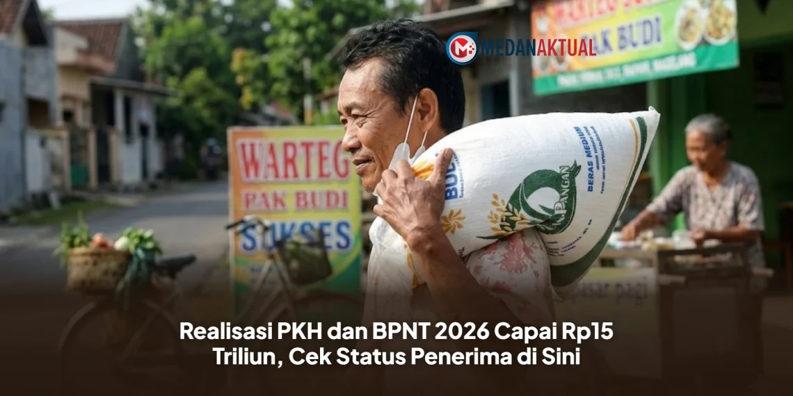Realisasi PKH dan BPNT 2026 Capai Rp15 Triliun, Cek Status Penerima di Sini