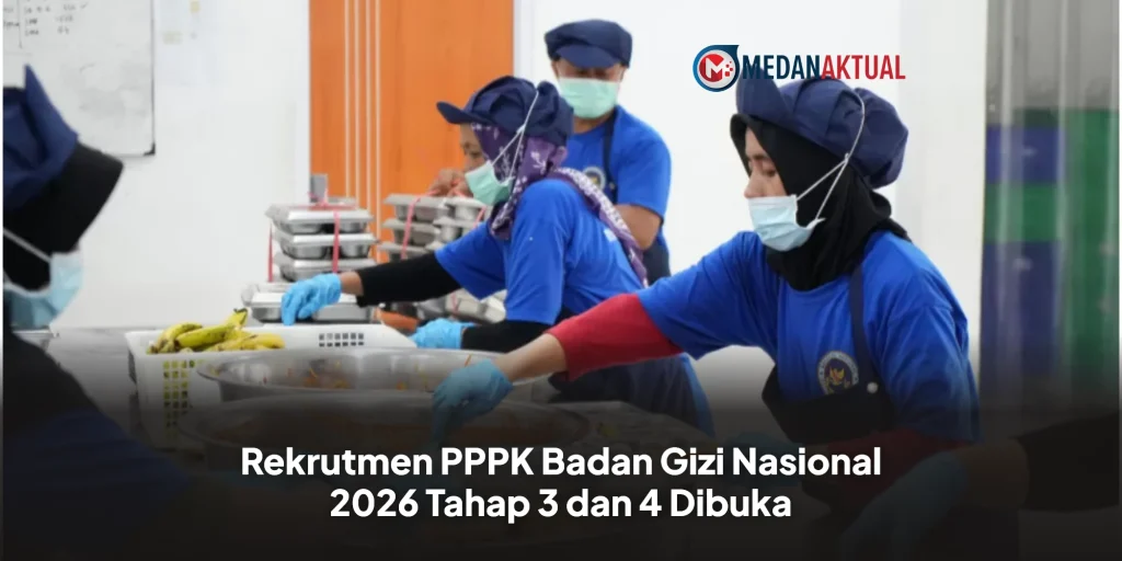 Rekrutmen PPPK Badan Gizi Nasional 2026 Tahap 3 dan 4 Dibuka