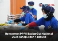 Rekrutmen PPPK Badan Gizi Nasional 2026 Tahap 3 dan 4 Dibuka