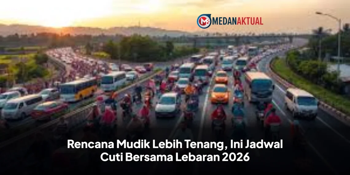 Rencana Mudik Lebih Tenang, Ini Jadwal Cuti Bersama Lebaran 2026