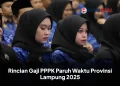 Rincian Gaji PPPK Paruh Waktu Provinsi Lampung 2025