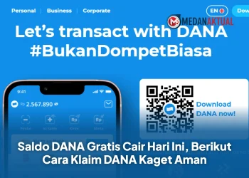 Saldo DANA Gratis Cair Hari Ini, Berikut Cara Klaim DANA Kaget Aman