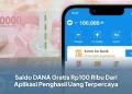 Saldo DANA Gratis Rp100 Ribu Dari Aplikasi Penghasil Uang Terpercaya