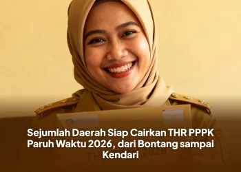 Sejumlah Daerah Siap Cairkan THR PPPK Paruh Waktu 2026, dari Bontang sampai Kendari