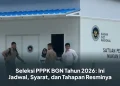 Seleksi PPPK BGN Tahun 2026: Ini Jadwal, Syarat, dan Tahapan ResminyaSeleksi PPPK BGN Tahun 2026: Ini Jadwal, Syarat, dan Tahapan Resminya