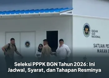 Seleksi PPPK BGN Tahun 2026: Ini Jadwal, Syarat, dan Tahapan ResminyaSeleksi PPPK BGN Tahun 2026: Ini Jadwal, Syarat, dan Tahapan Resminya