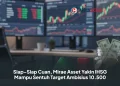 Siap-Siap Cuan, Mirae Asset Yakin IHSG Mampu Sentuh Target Ambisius 10.500