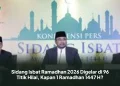 Sidang Isbat Ramadhan 2026 Digelar di 96 Titik Hilal, Kapan 1 Ramadhan 1447 H?